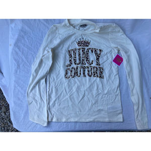 NWT - Girl's Juicy Couture Long Sleeve Top SIZE 14